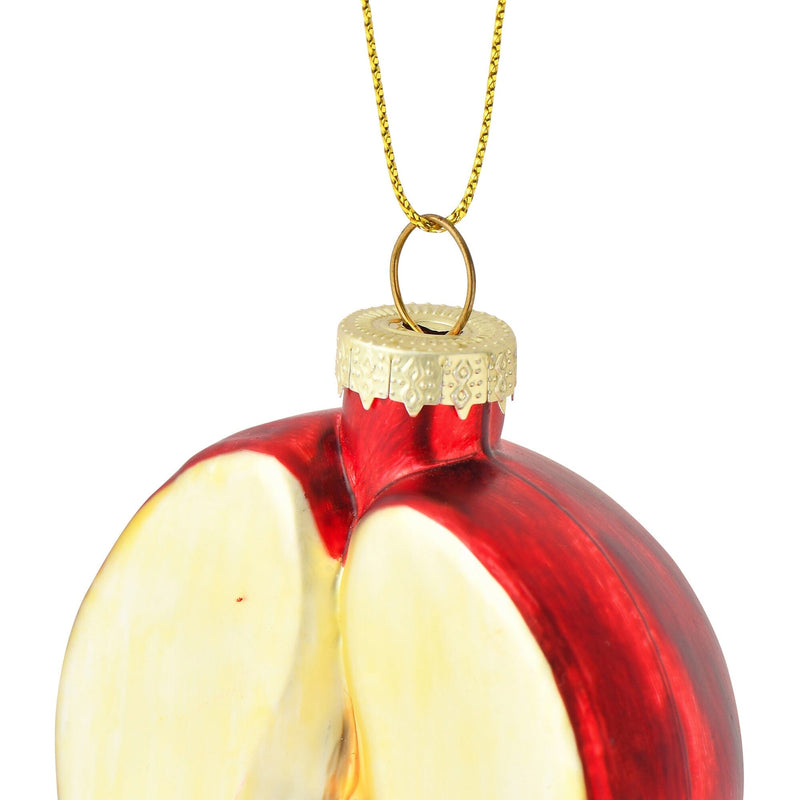 Glass Ornament Apple