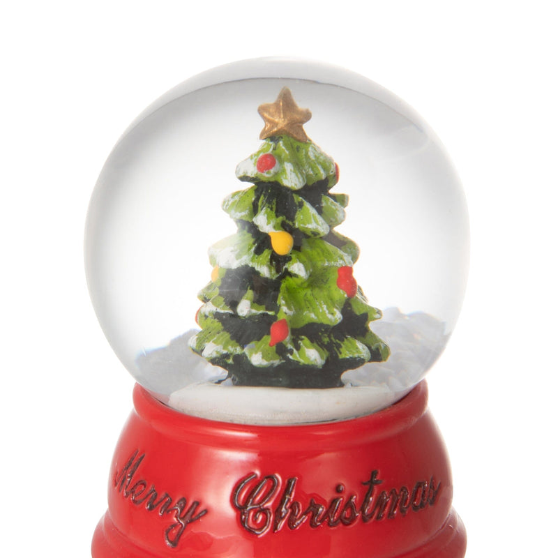 Snow Globe Tree Xs Red