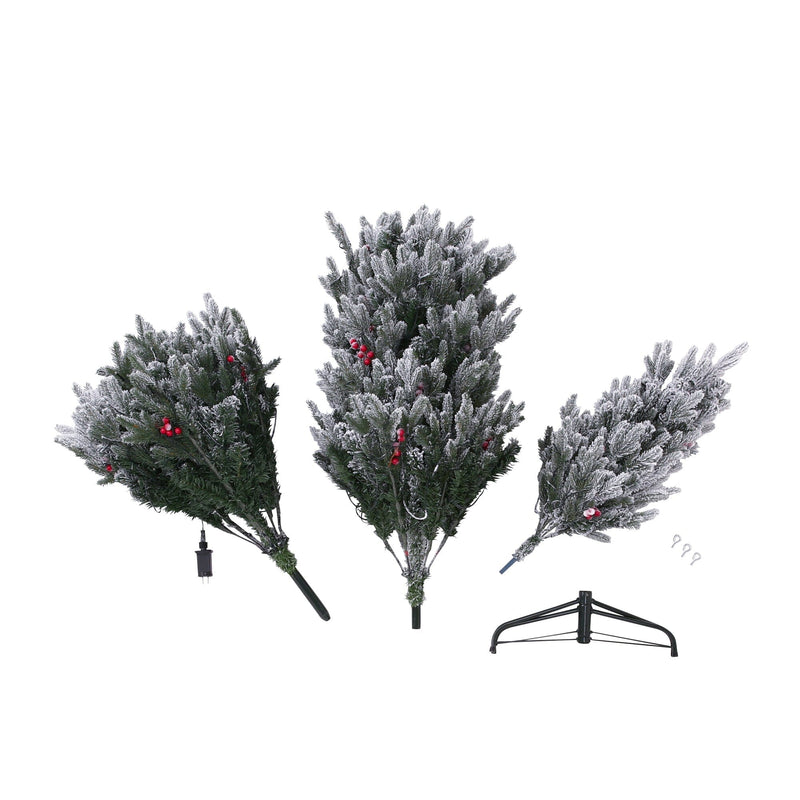 LED 280 XMAS TREE 180cm  PCONE Green White