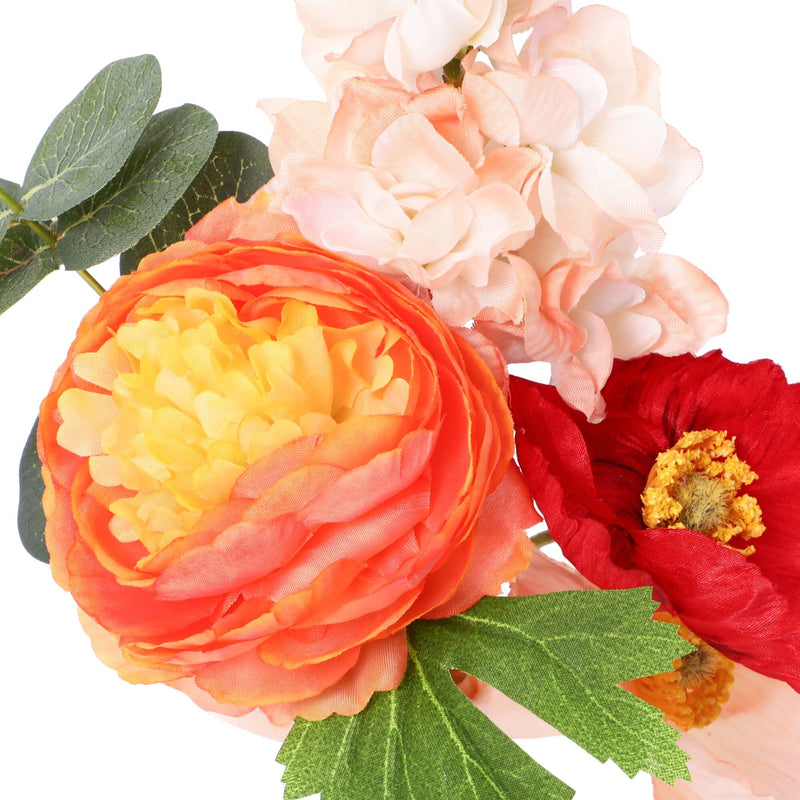 Petite Bouquet Ranunculus Poppy Mix Orange