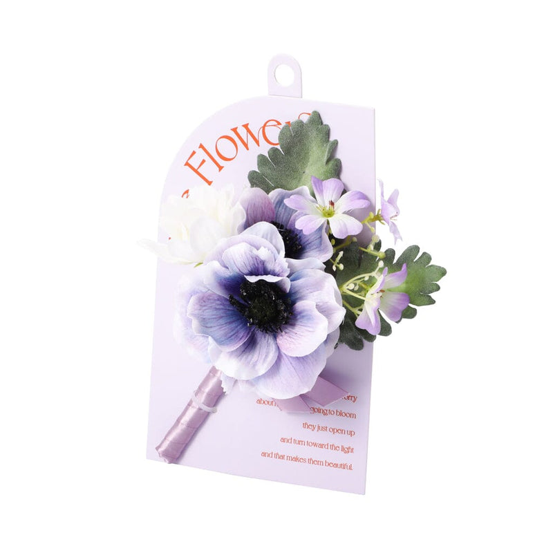 Petite Bouquet Anemone Mix Purple