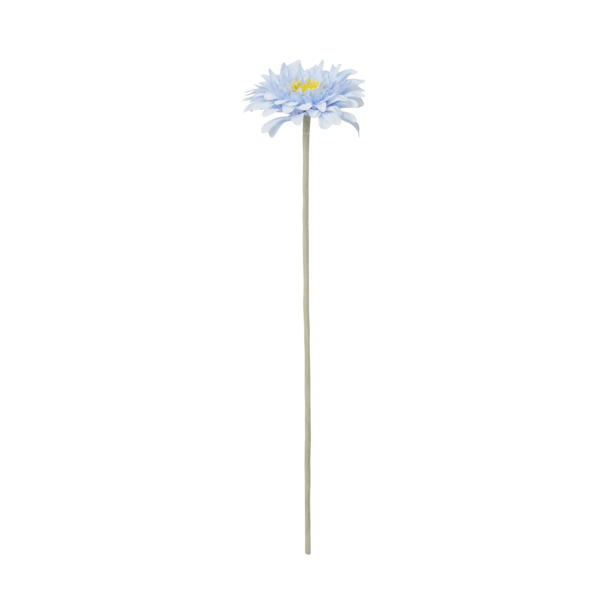 仿真花非洲菊小 淺籃色