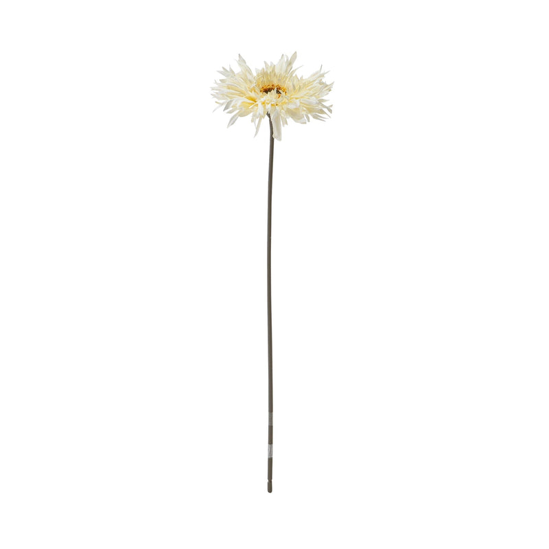 Art Flower Natural Gerbera White