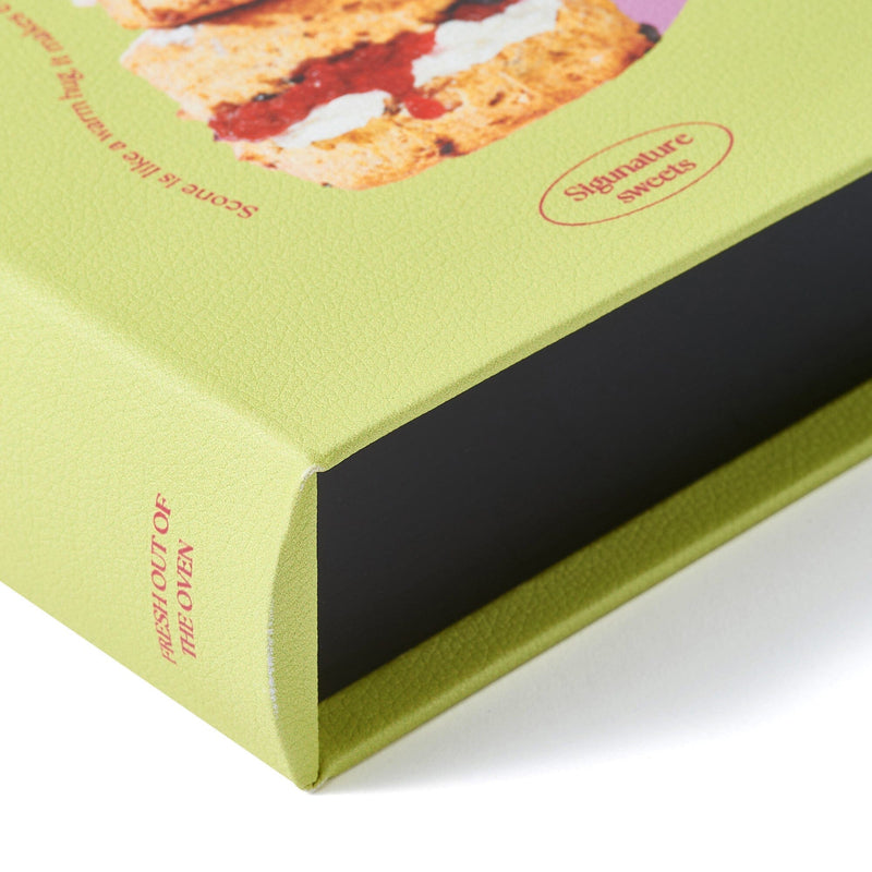 Cafe Book Box Small Yellow Green