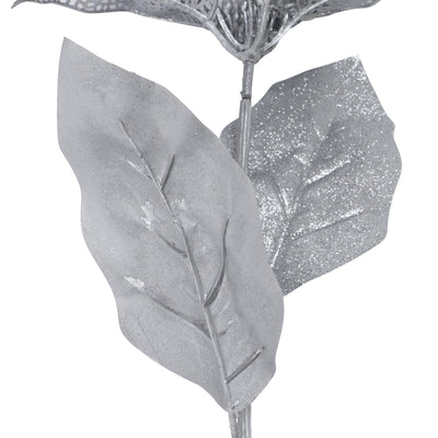 Art Plant Poinsettia Silver