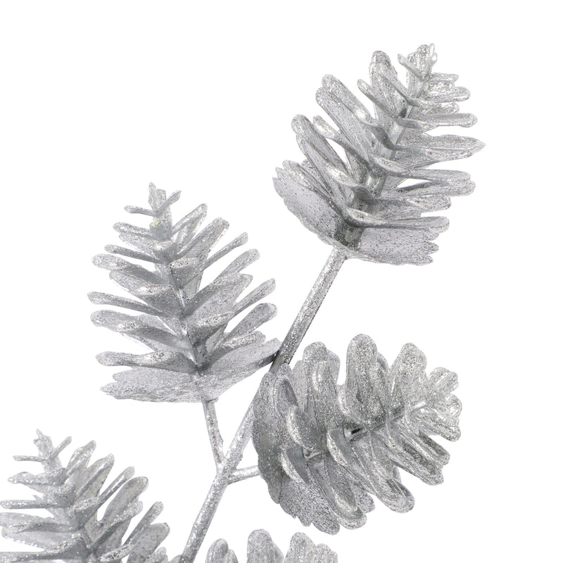 Art Plant Pine Cone Silver