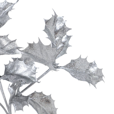 Art Plant Holly Silver