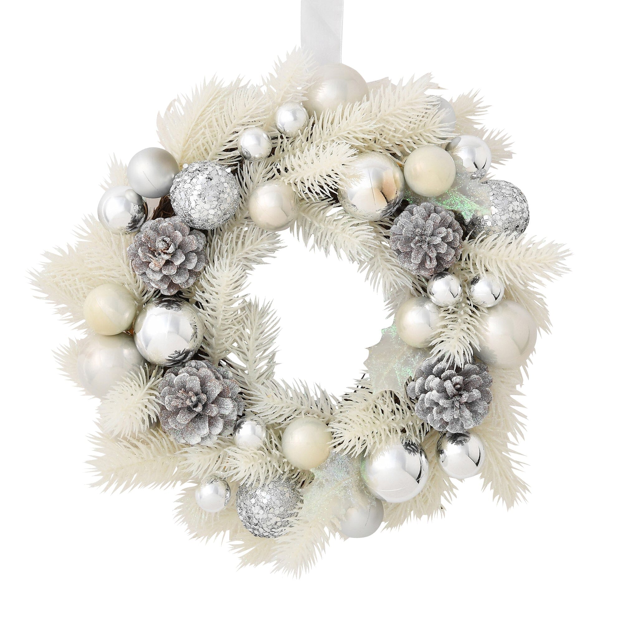 Wreath White Medium