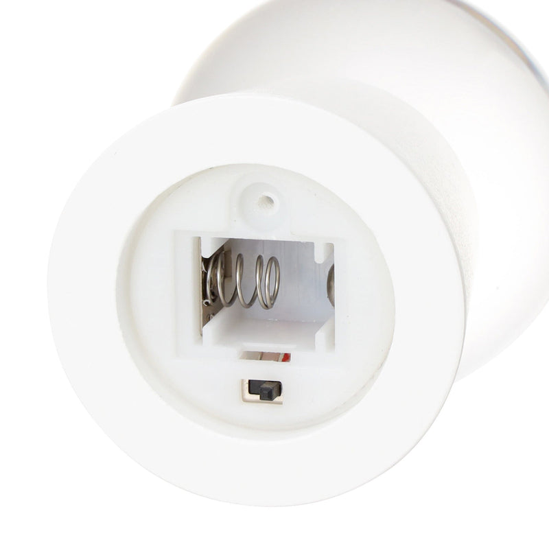 Led Snow Globe Angel Small White