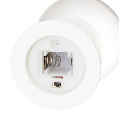 Led Snow Globe Tree Small White