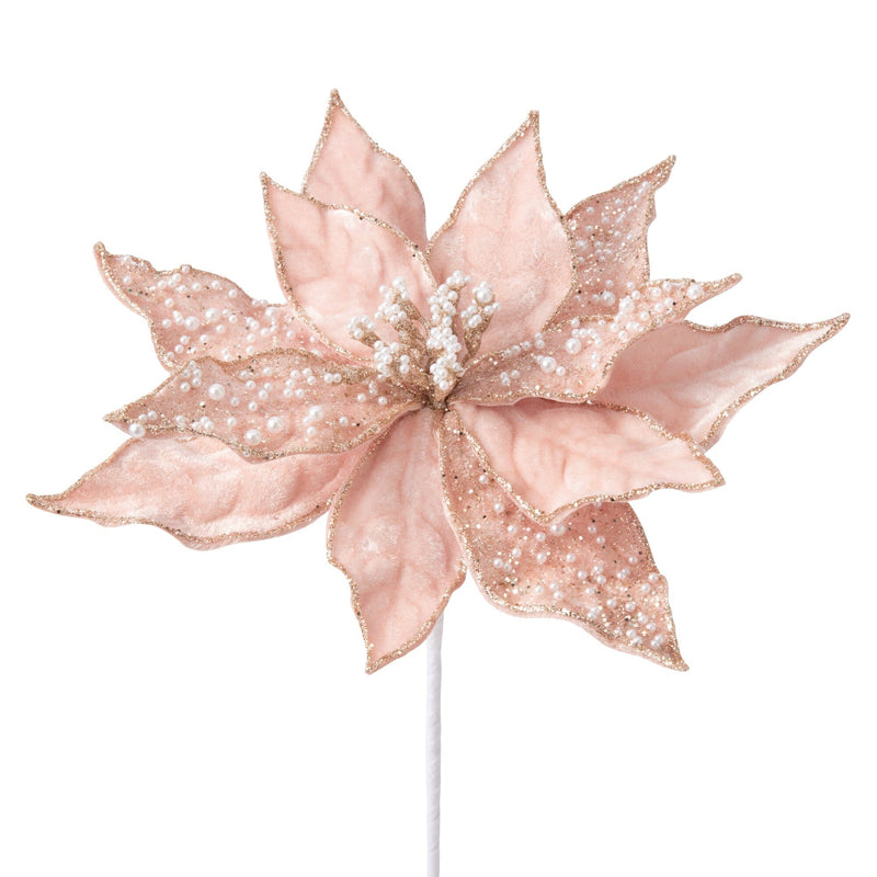 Art Plant Pearl Poinsettia Light Pink