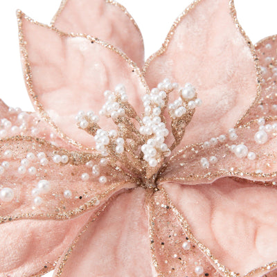 Art Plant Pearl Poinsettia Light Pink