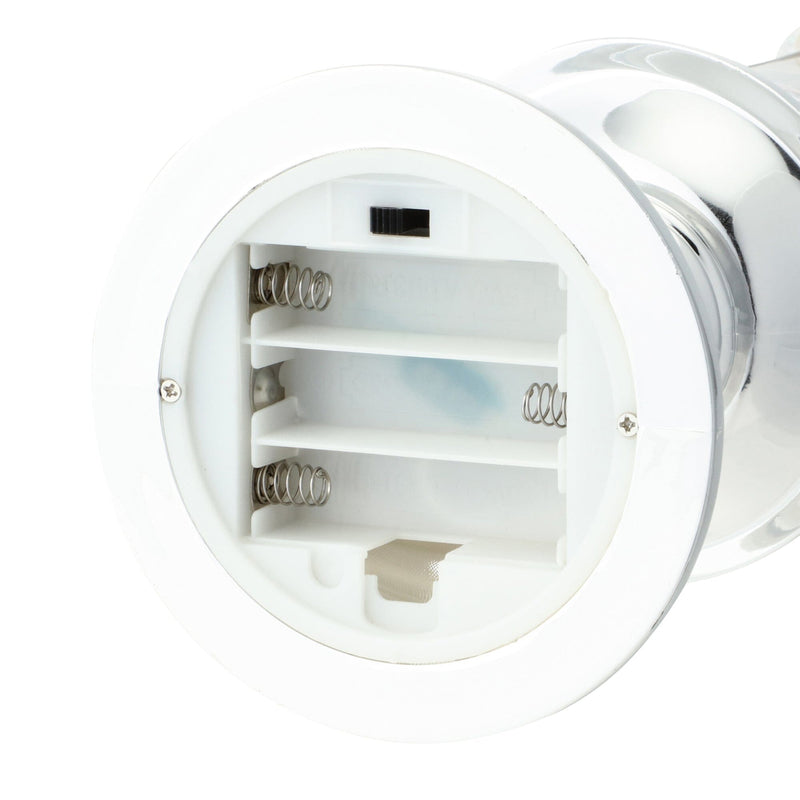 Snow Globe Candle Tree Large Silver