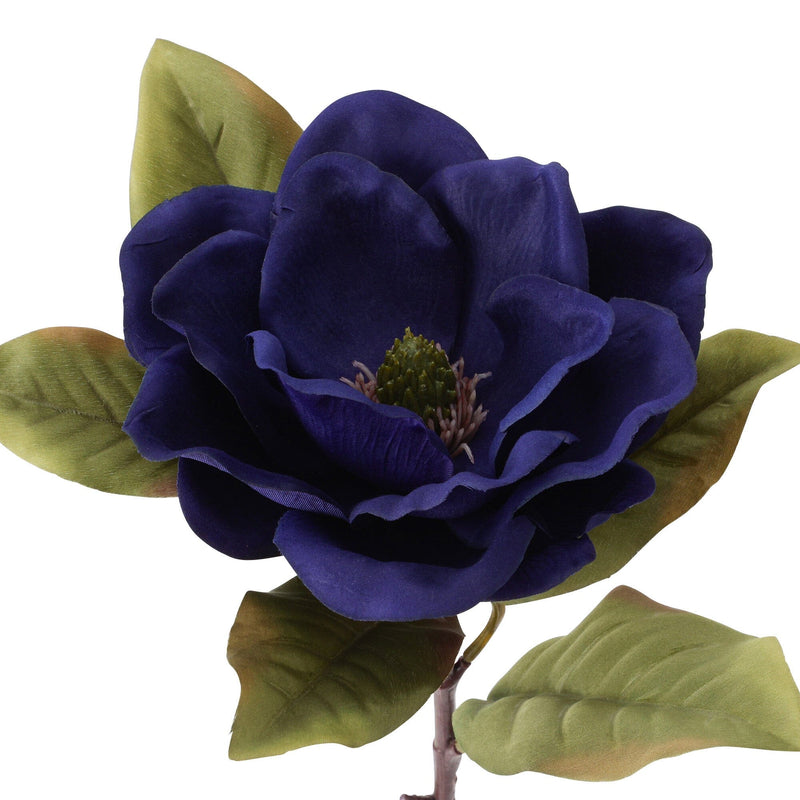 Art Flower Magnolia Navy