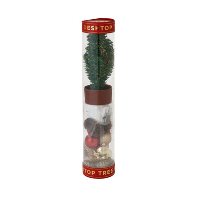 Desktop Tree With Ribbon Red