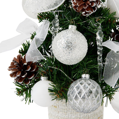 Desktop Tree With Ribbon White