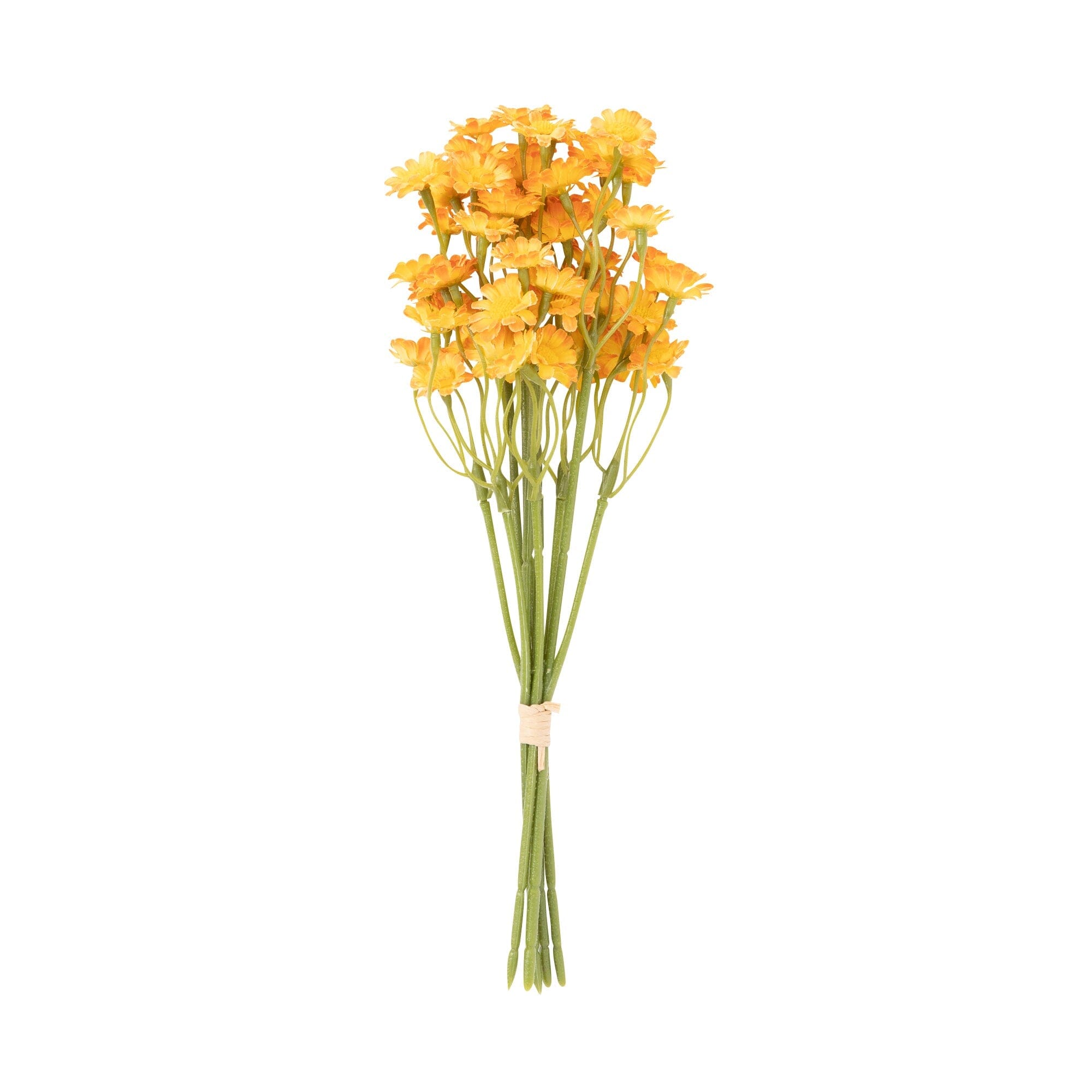 Artificial Flower Petit Daisy Bundle Orange