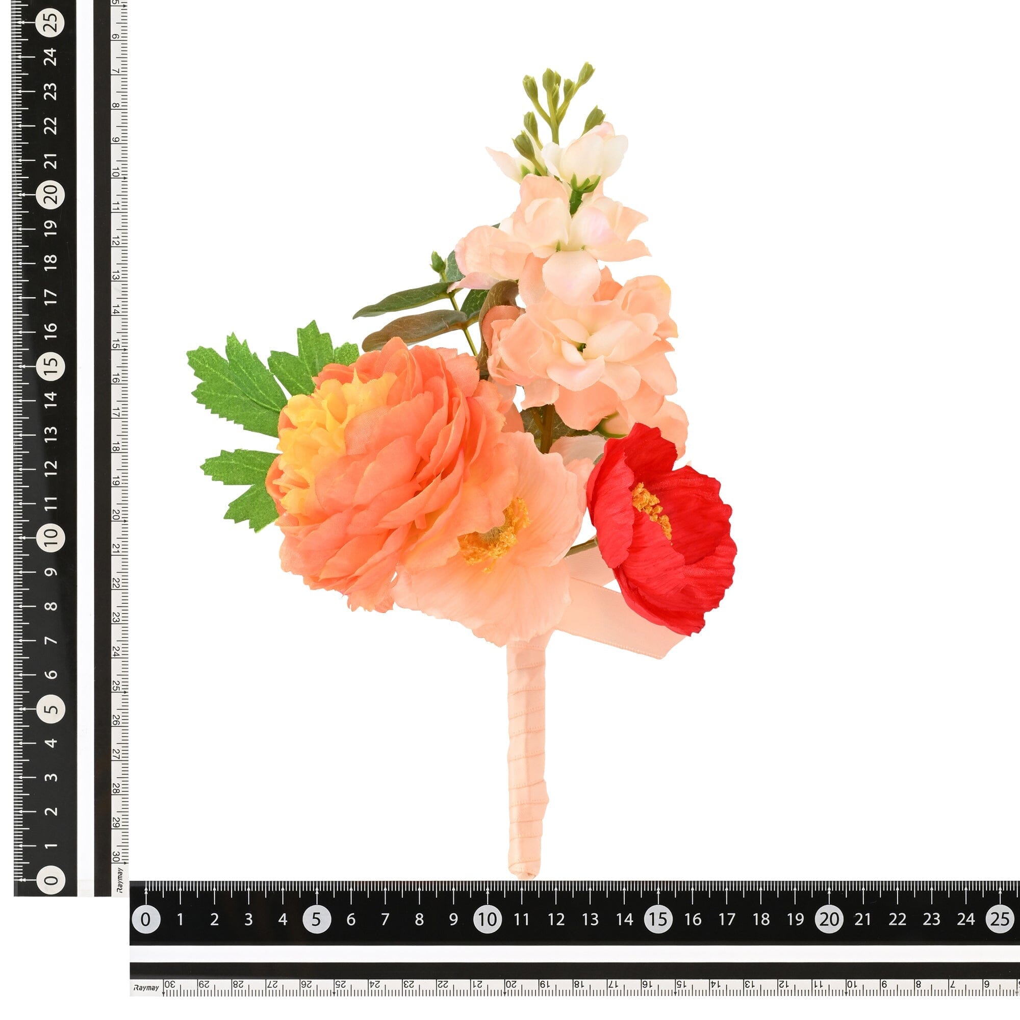 Petite Bouquet Ranunculus Poppy Mix Orange