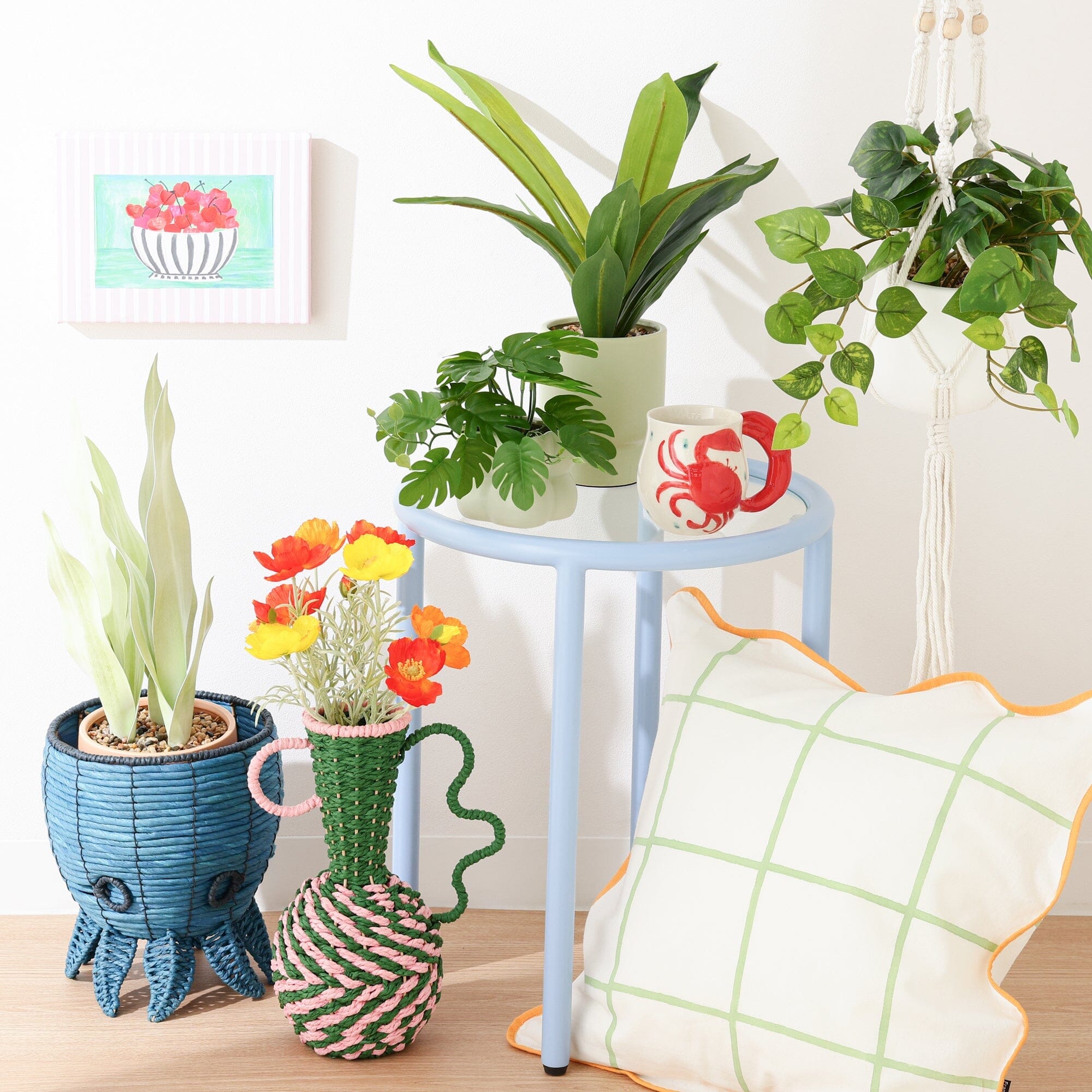 Art Green & Pot Monstera Light Green