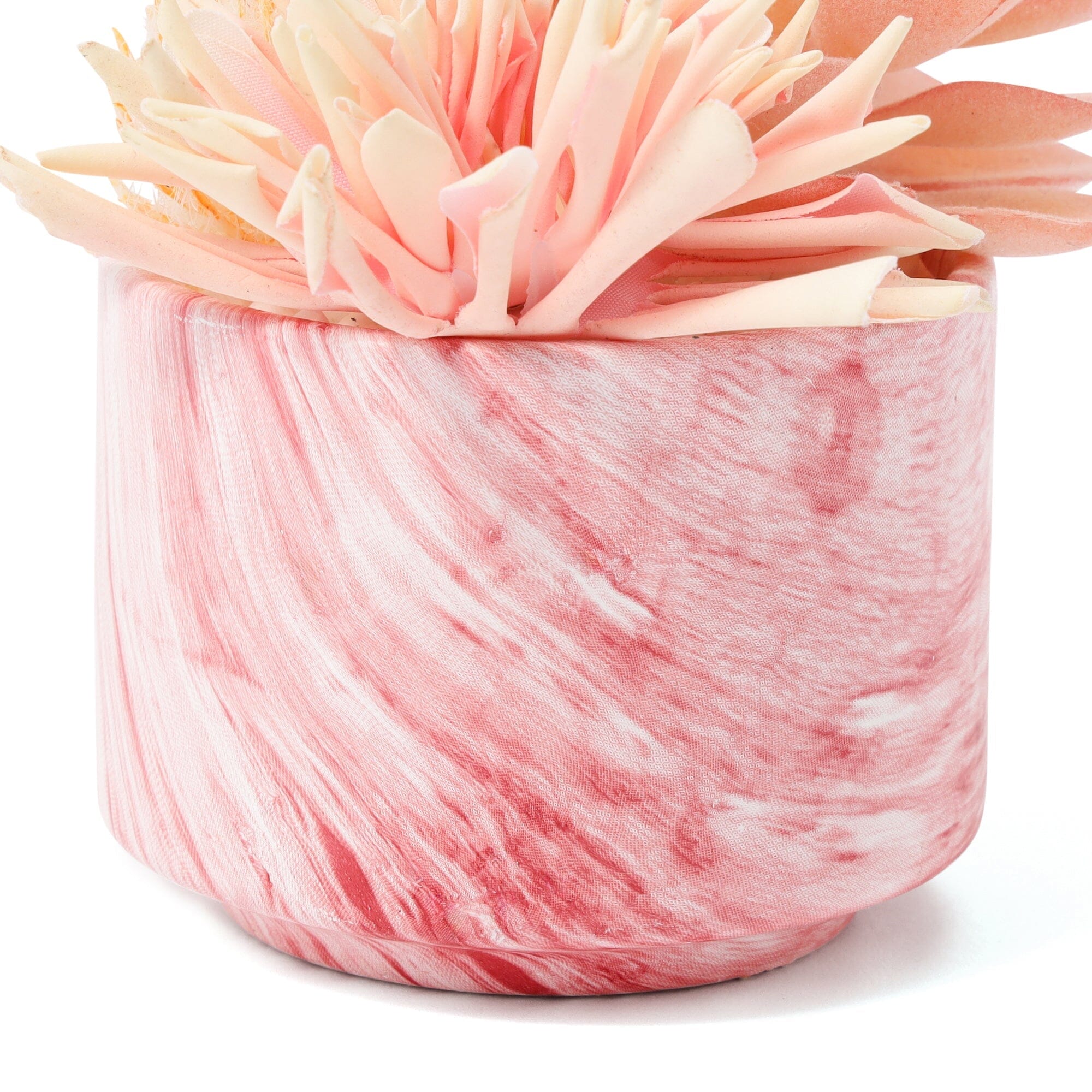 Art Green & Pot Succulent Light Pink