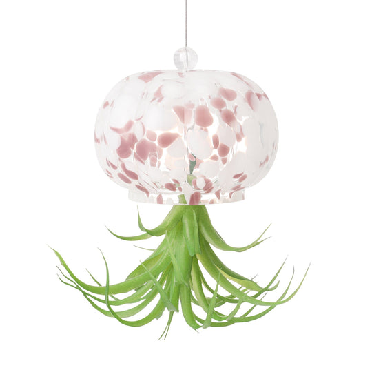 Art Green Jellyfish Pink