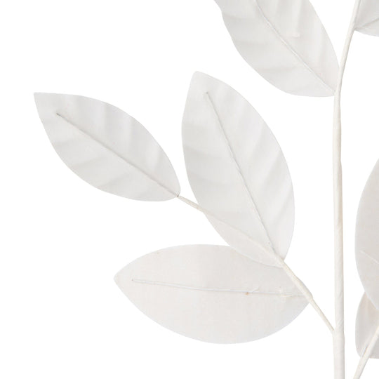 Art Plants Boa Fur Leaf White