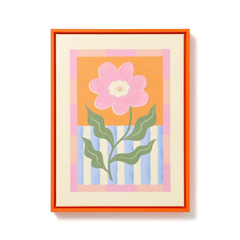 Colorful Frame Art Board Orange