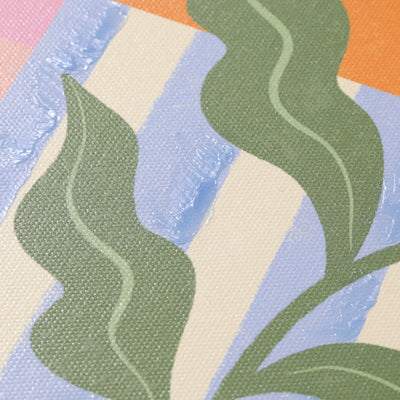 Colorful Frame Art Board Orange