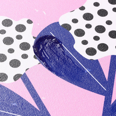 Colorful Frame Art Board Blue