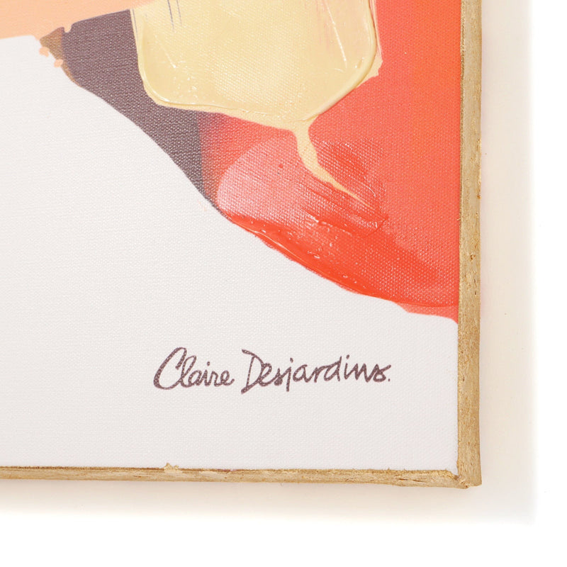 Painting Art Board Color Large Orange