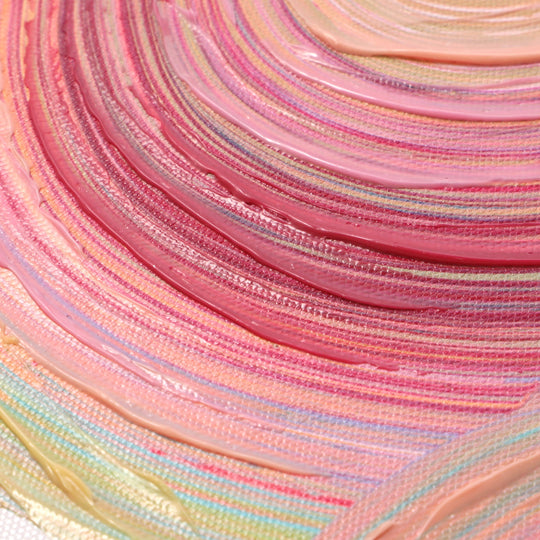 Painting Art Board Wave Medium Pink