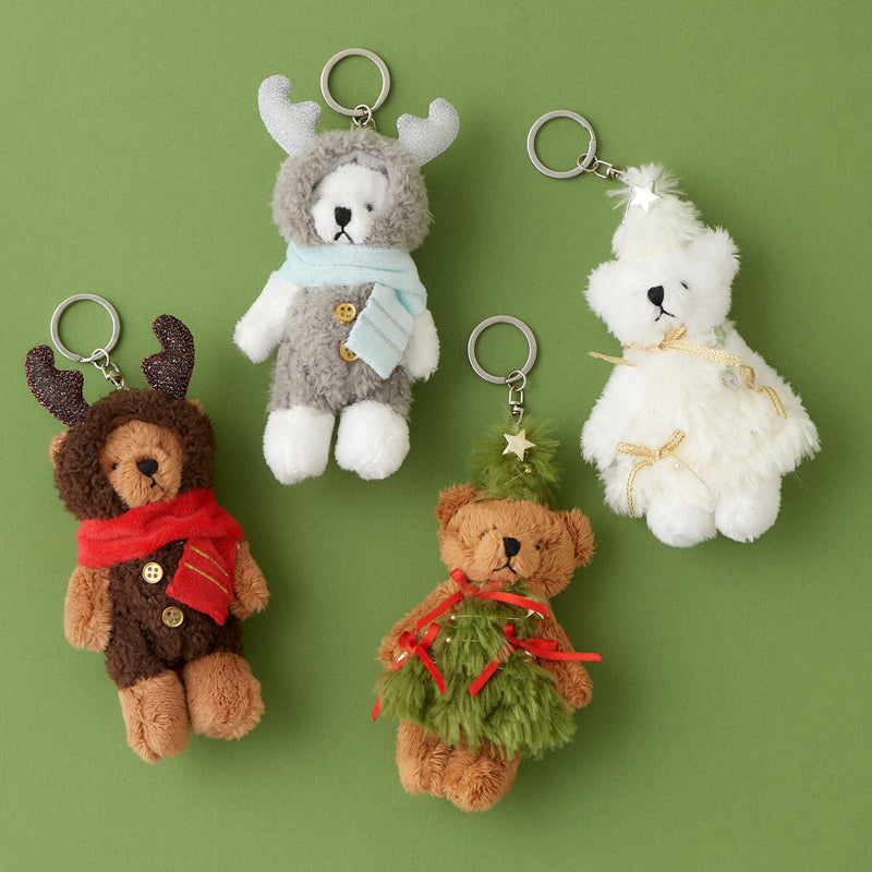 Mini Bear Reindeer Grey