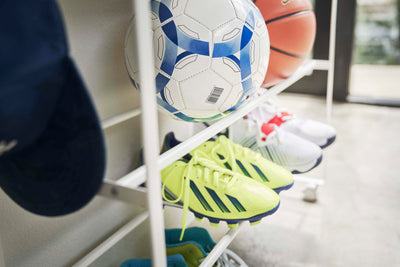 Rolling Entry Storage Shelf White