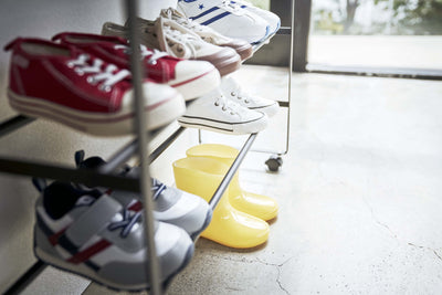 Rolling Entry Storage Shelf Black