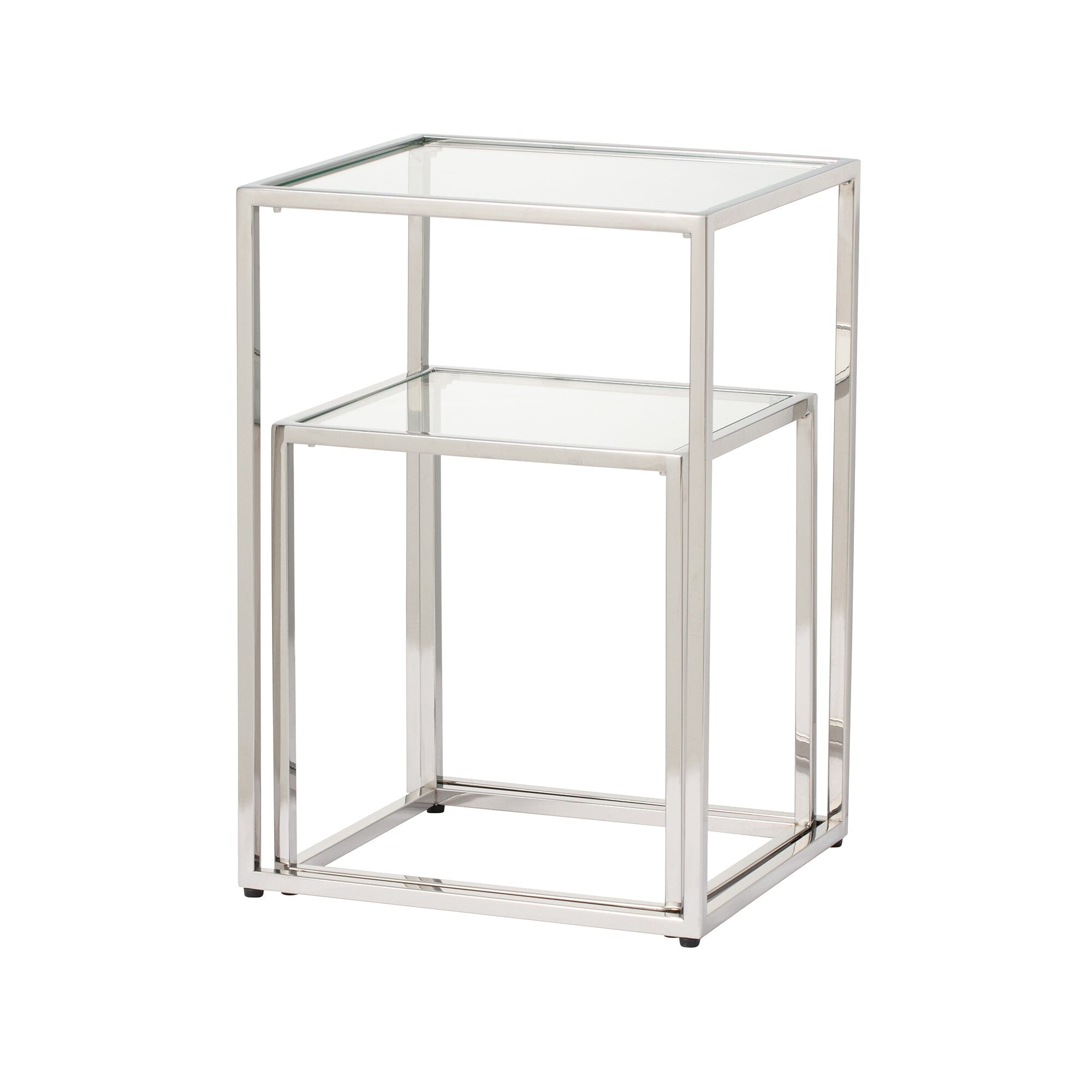 Reine Nest Table (A) W310×D274×H450 Silver