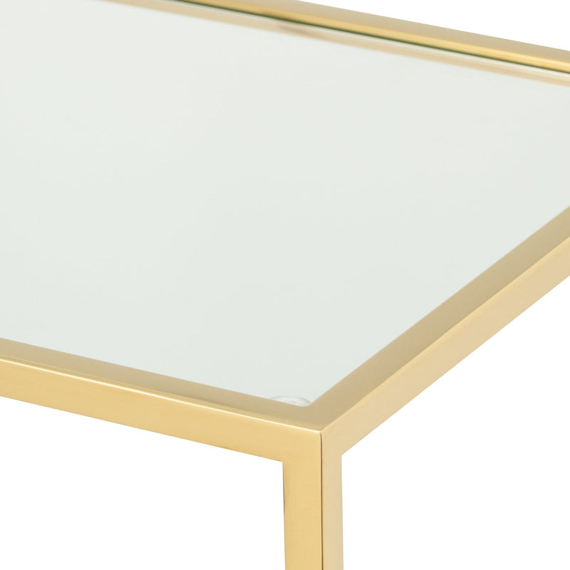 REINE NEST TABLE (A) W310×D274×H450 GOLD