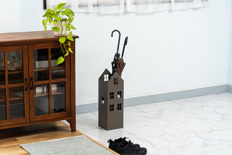 Umbrella Stand House Gray