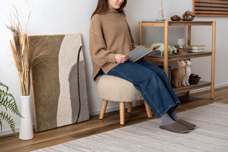 Sheep Stool Light Beige
