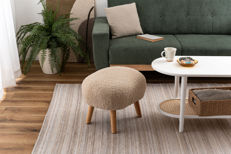 Sheep Stool Light Beige