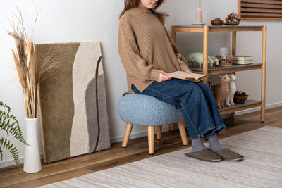 Sheep Stool Light Blue