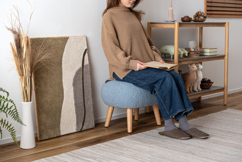 Sheep Stool Light Blue