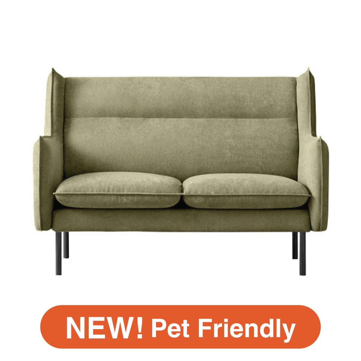 TOTTA Sofa 2S Green (W1300× D820 × H905)