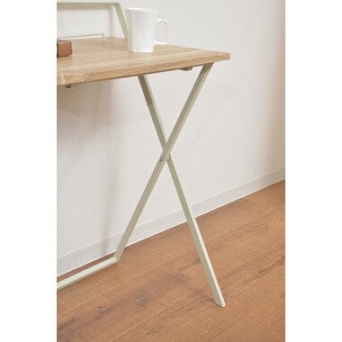 Folding Desk  640 X 450 X 790  White