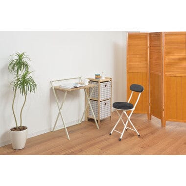 Folding Desk  640 X 450 X 790  White