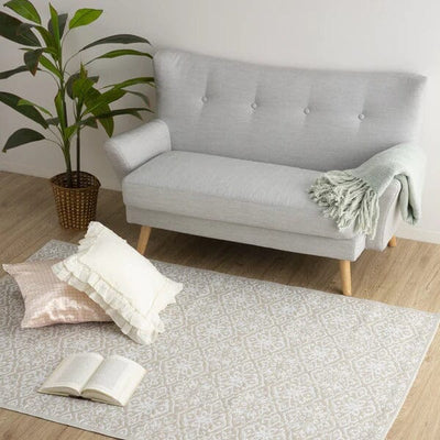 Fleurette Sofa Beige (W1305 × D1290 × H790)