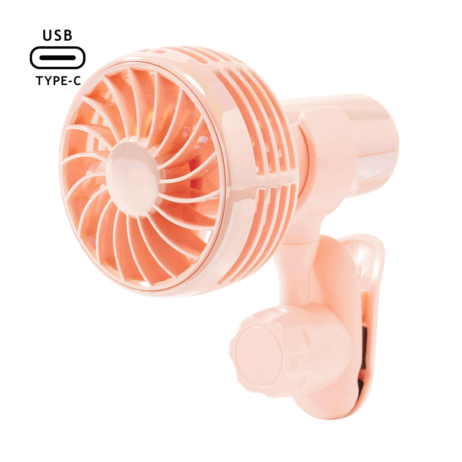 FRAIS Mini Fan Aurora Pink