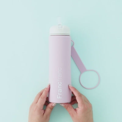 Foldable Silicone Bottle Pink