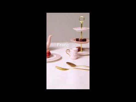 Tweed Teapot Pink