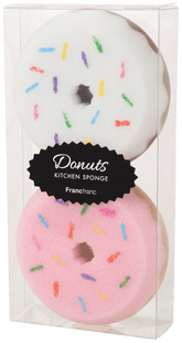 DONUTS SPONGE WHITE X PINK