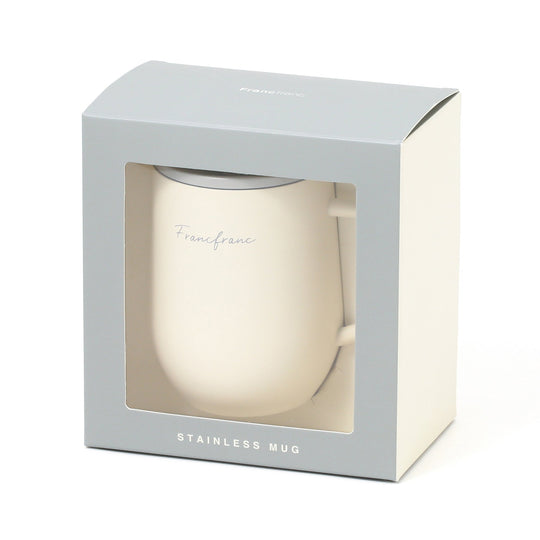 STAINLESS MUG WHITE